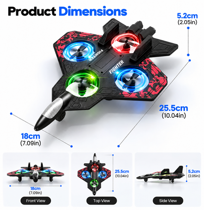 High-rolling Stunt Fighter Jet Toy