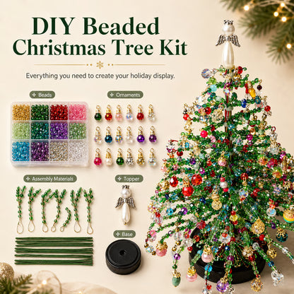 DIY Beaded Christmas Tree Kit – 🎅Create Your Own Sparkling Holiday Decoration