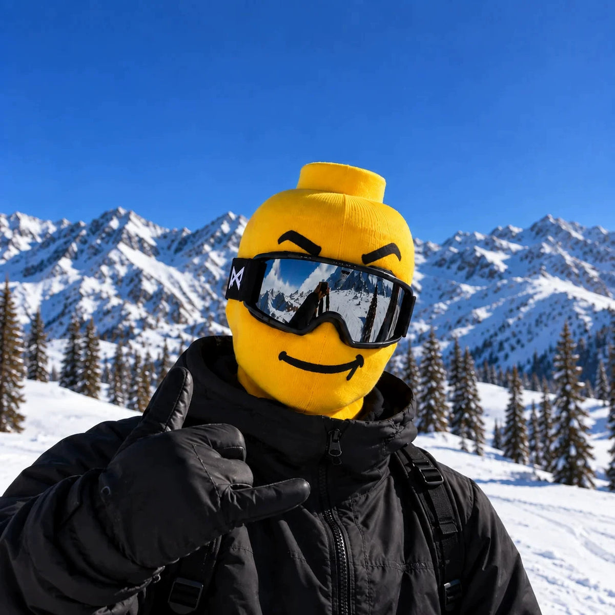 Outdoor Activities Funny Face Maskk