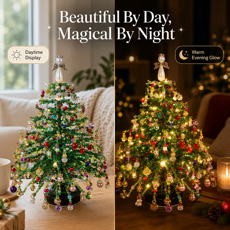 DIY Beaded Christmas Tree Kit – 🎅Create Your Own Sparkling Holiday Decoration