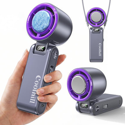 Mini Handheld Fan 120 Speed Portable Bladeless Fans