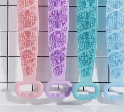 Bath Towel Silicone Rubbing Back Towel