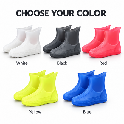 🌧️🥾 Buy 1 Get 1 Free -Outdoor Reusable Latex Rain Boot Covers | Waterproof & Durable✨✨