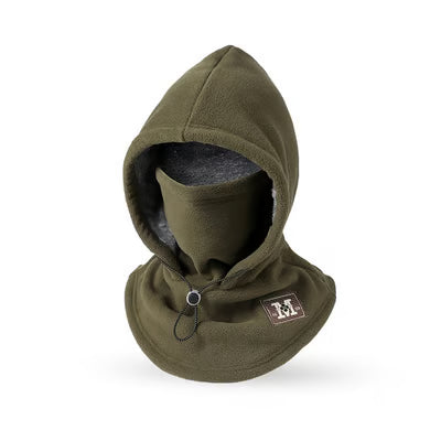 Fleece Double Layer Integrated Hat